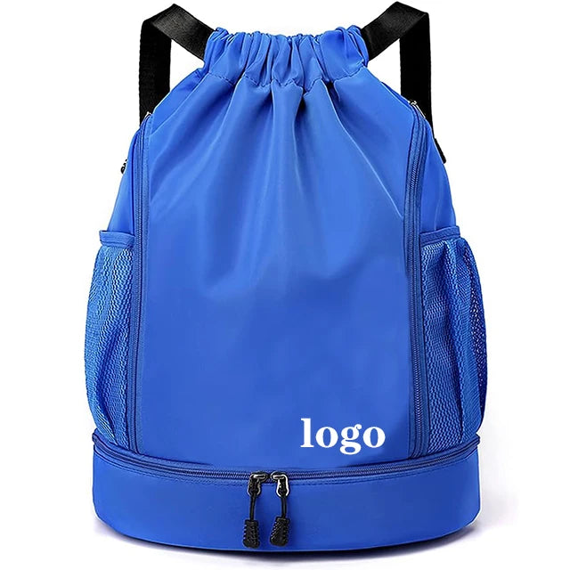 Backper Vega Drawstring Gym Bag — Sky Blue