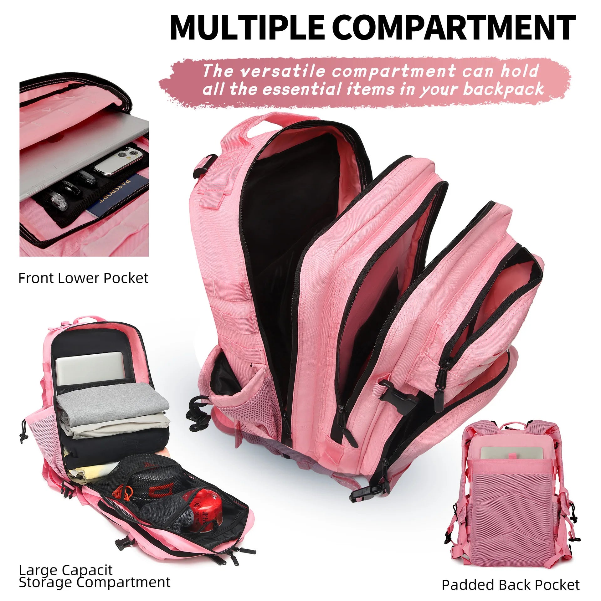 Hong BM-24M667 45L Waterproof Oxford Tactical Backpack