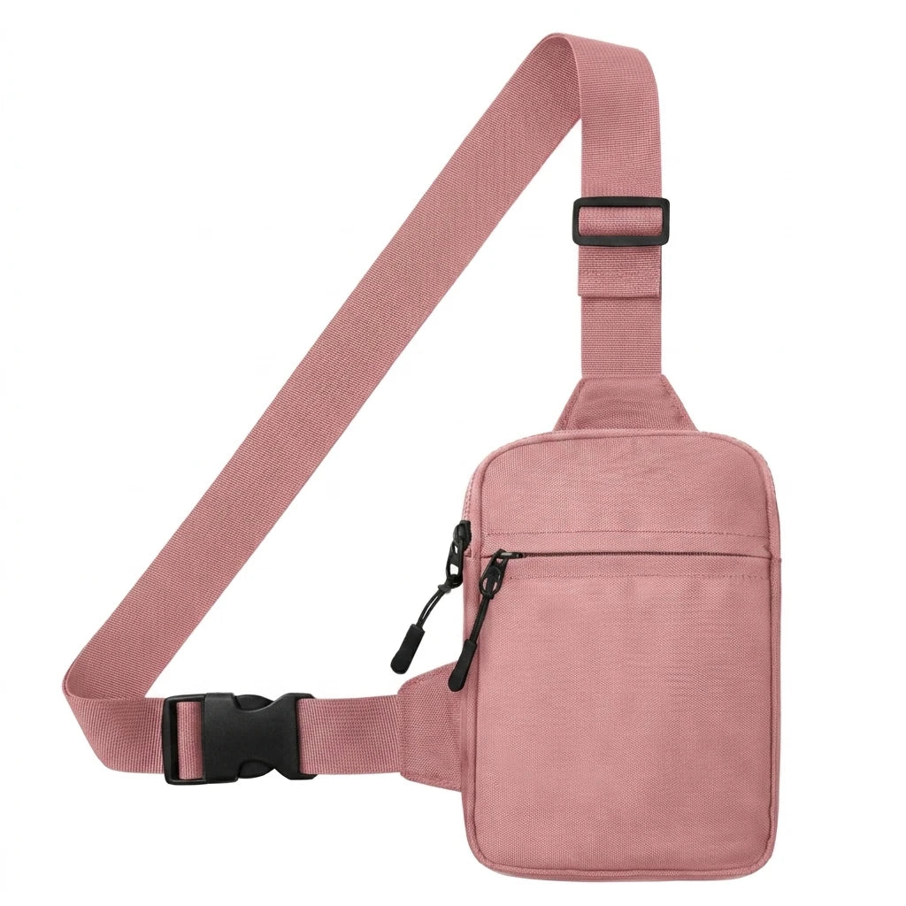 Backper Ophiuchus Sling Chest Bag — Blush Pink