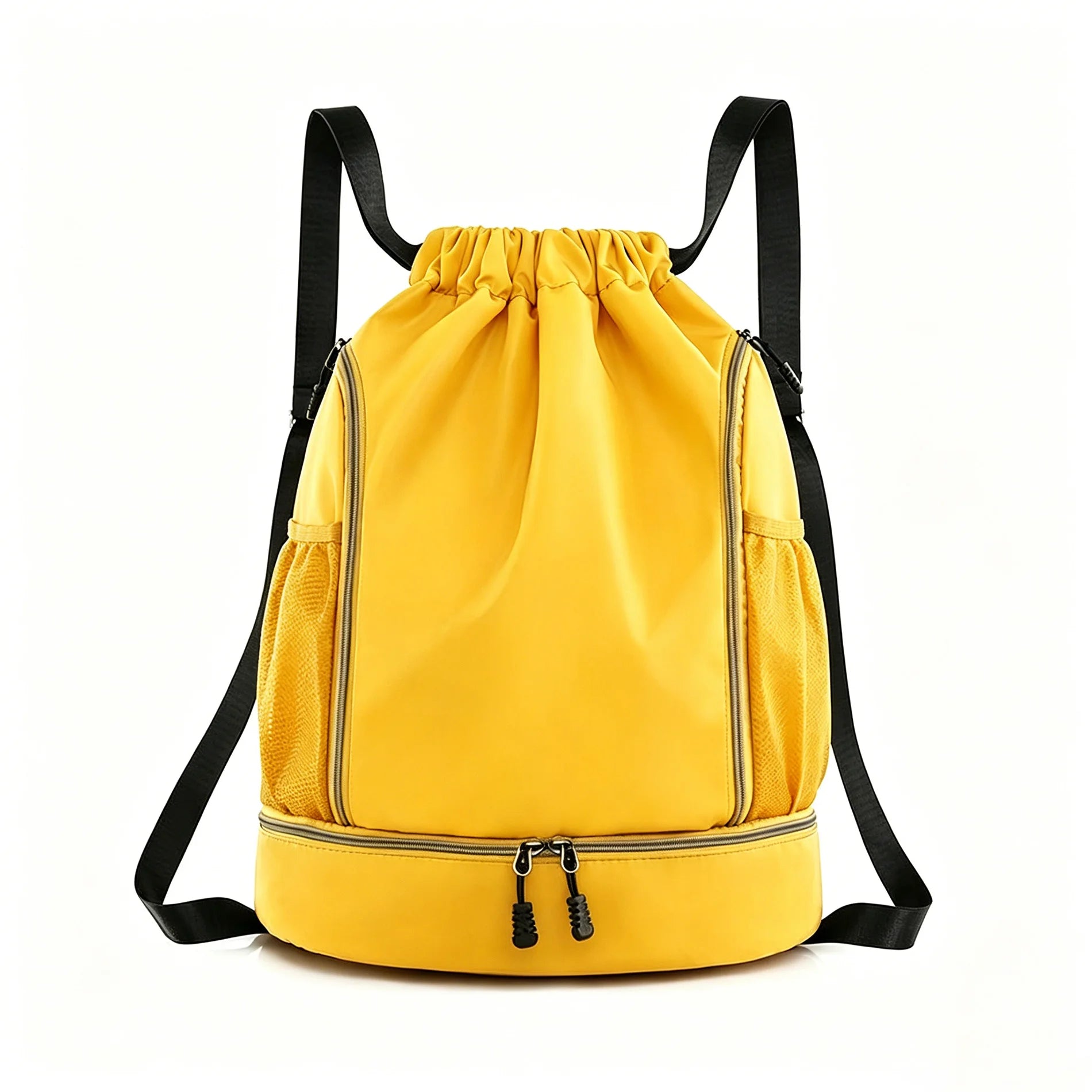 Backper Altair Drawstring Sport Backpack — Yellow
