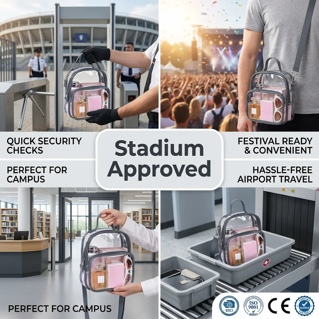 Backper Volans Eco Clear Stadium Sling — detail view
