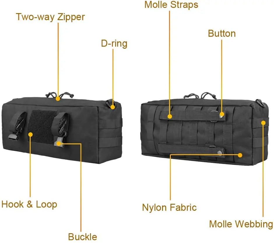 Hong BM-24M560 Tactical Molle Crossbody Sling Bag - detail 4