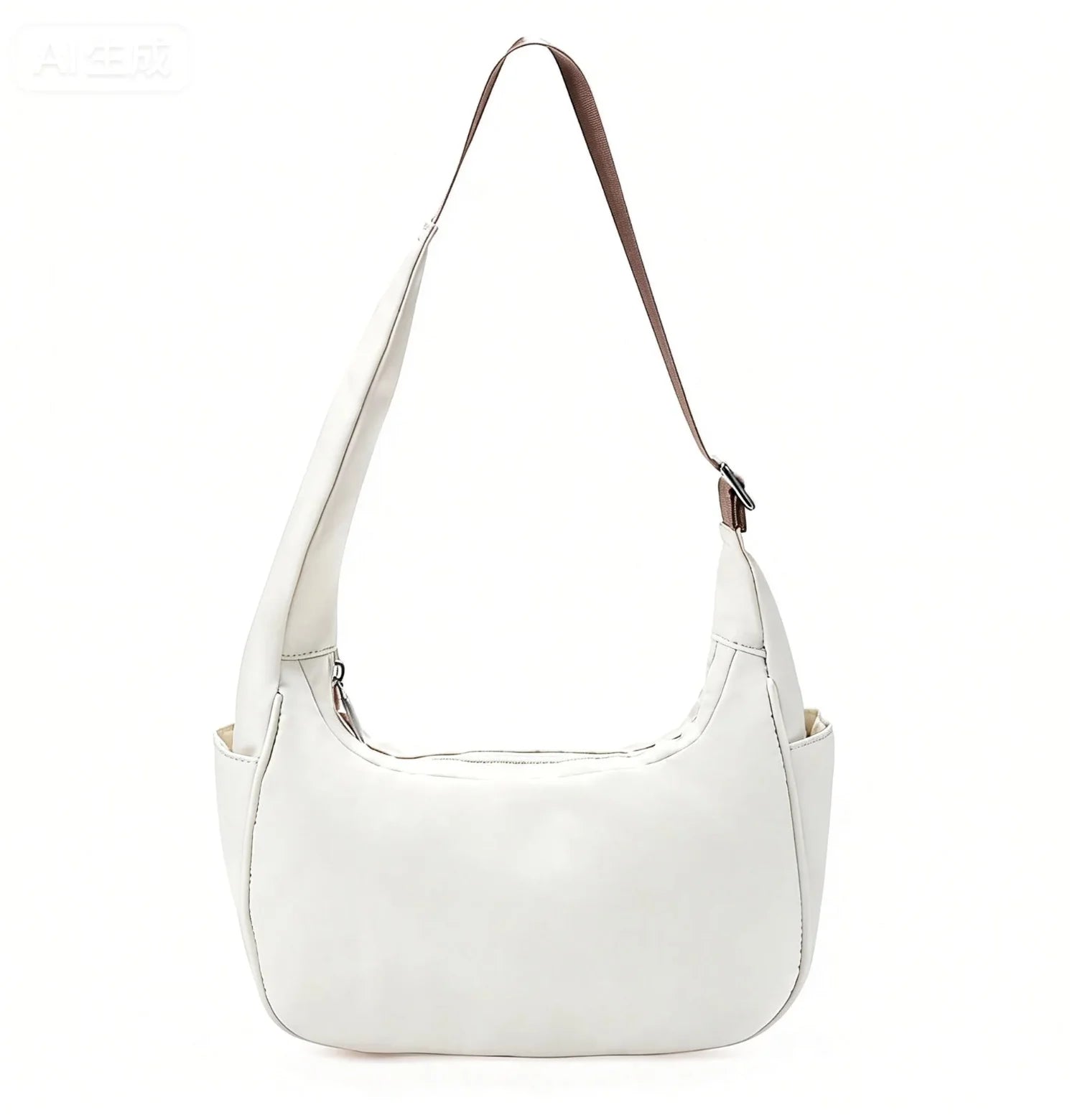 Backper Horologium City Pillow Crossbody — White