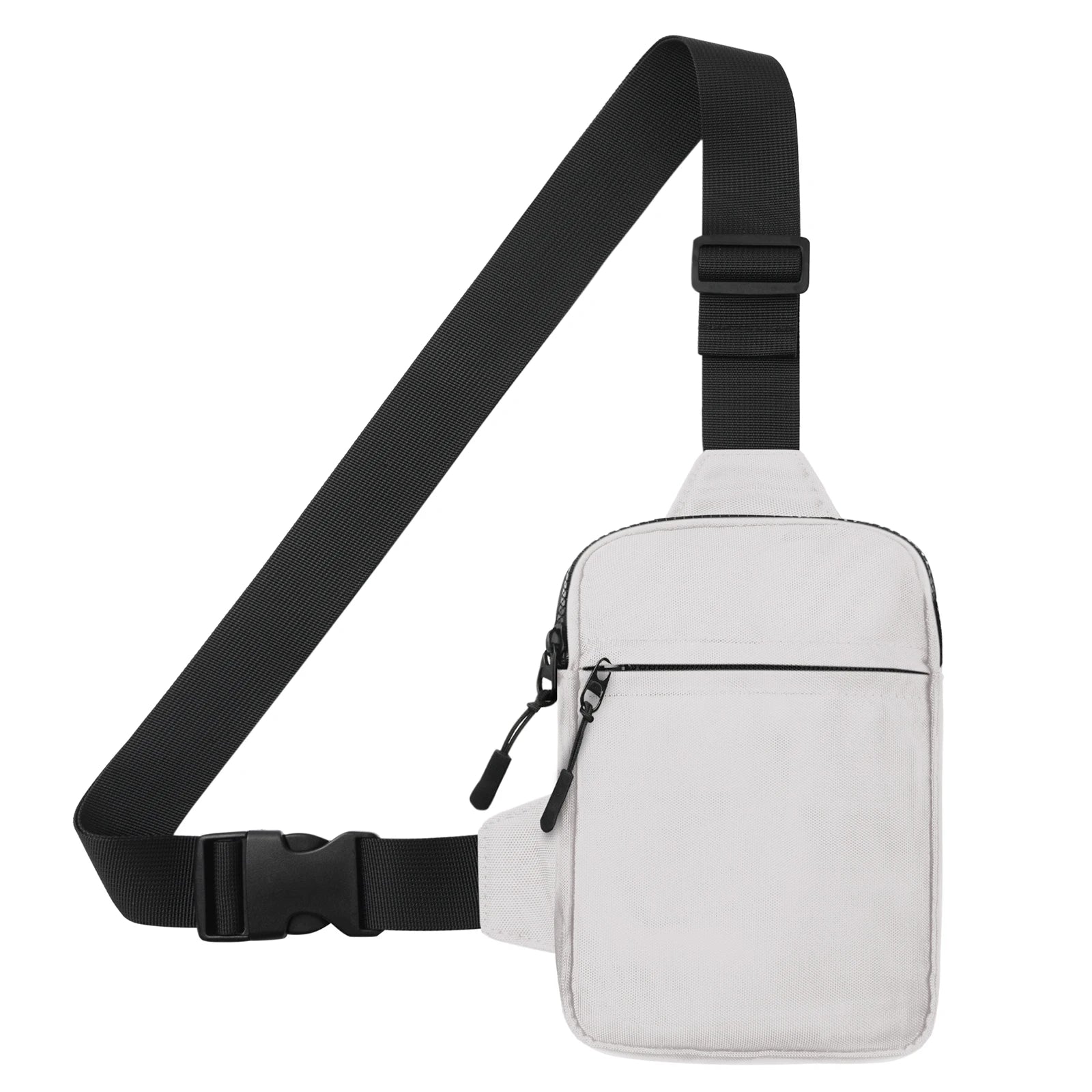 Backper Chamaeleon RFID Phone Crossbody — White
