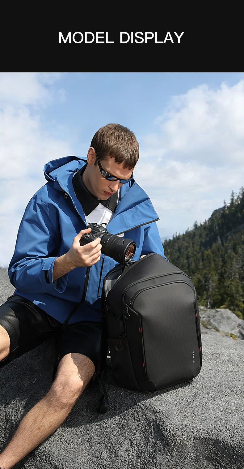 Bange XJ326 Luxury Camera Backpack - Rain Cover Included