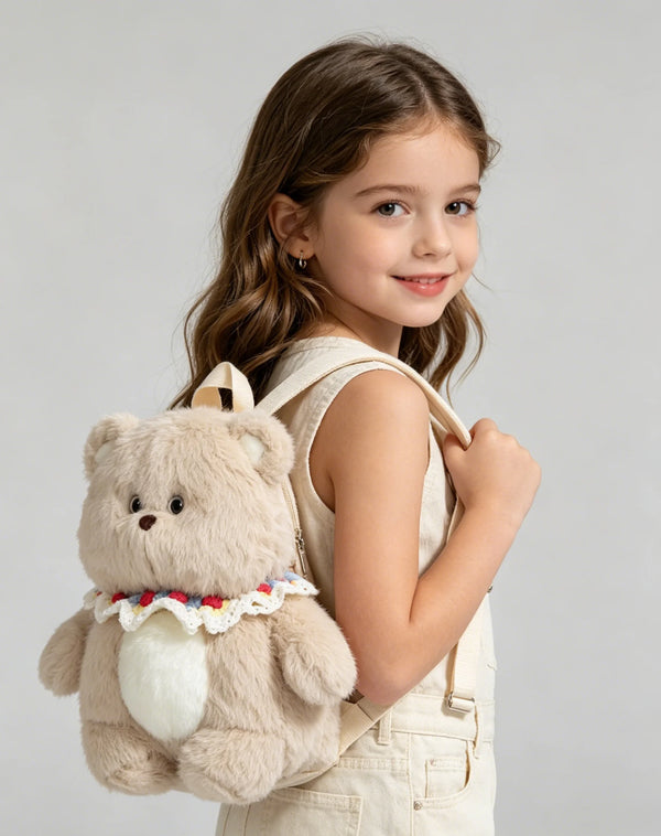Iris minimalist canvas backpack