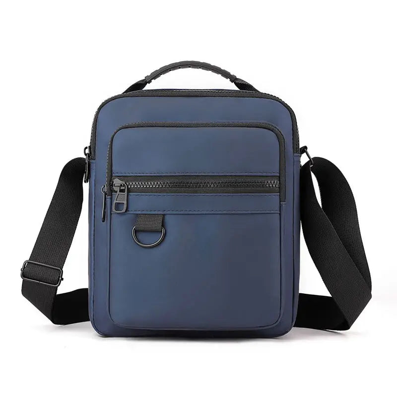 Backper Castor Crossbody Messenger Bag — Deep Blue