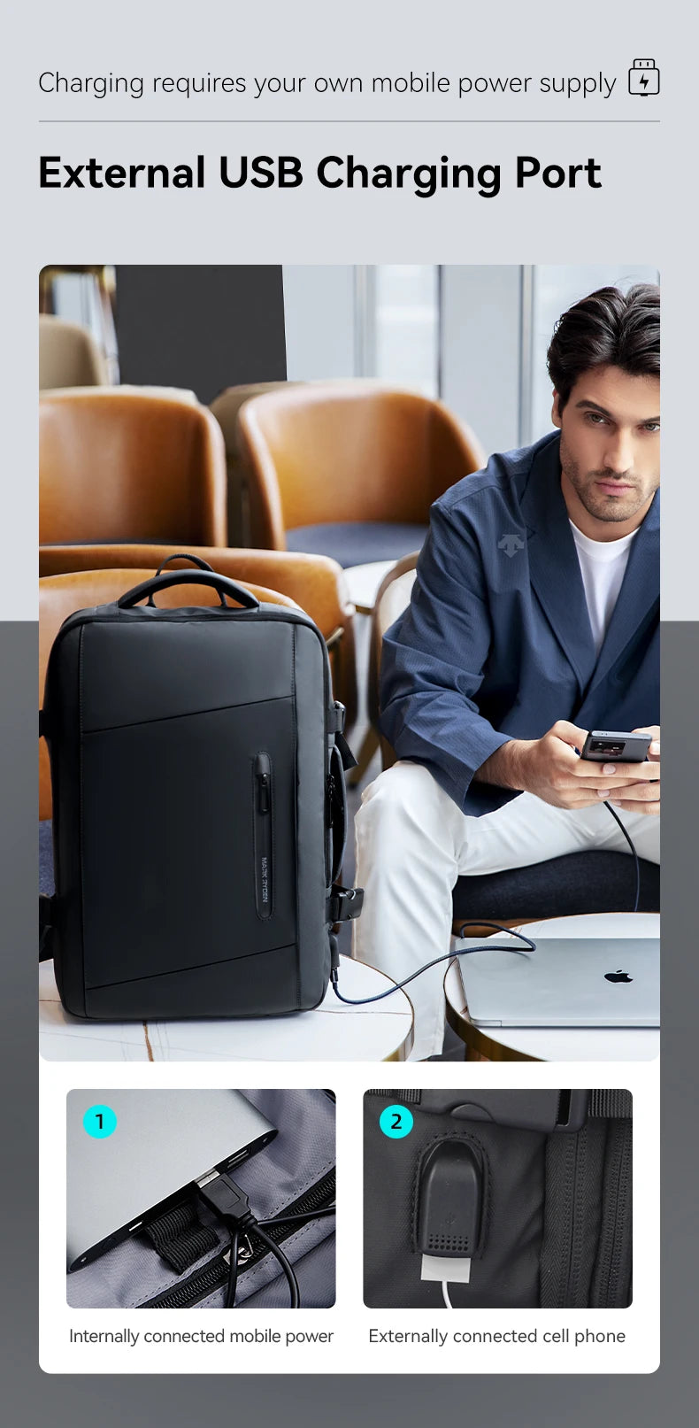 Mark Ryden Equator MR-9299 Travel Oxford Backpack