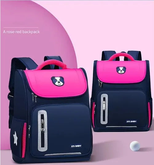Onyx compact ladies rucksack rose red