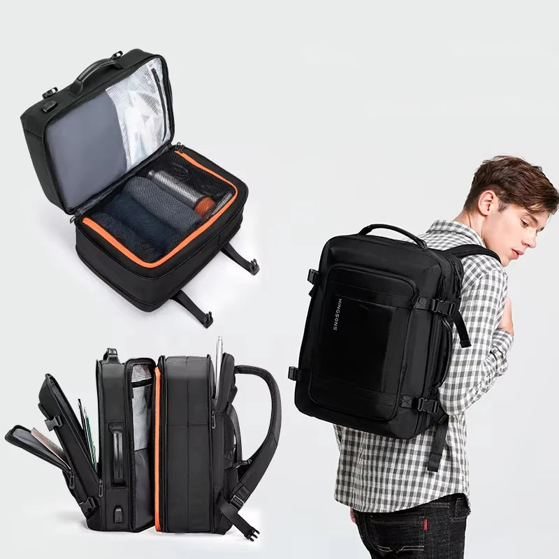 Kingsons USB charging travel backpack