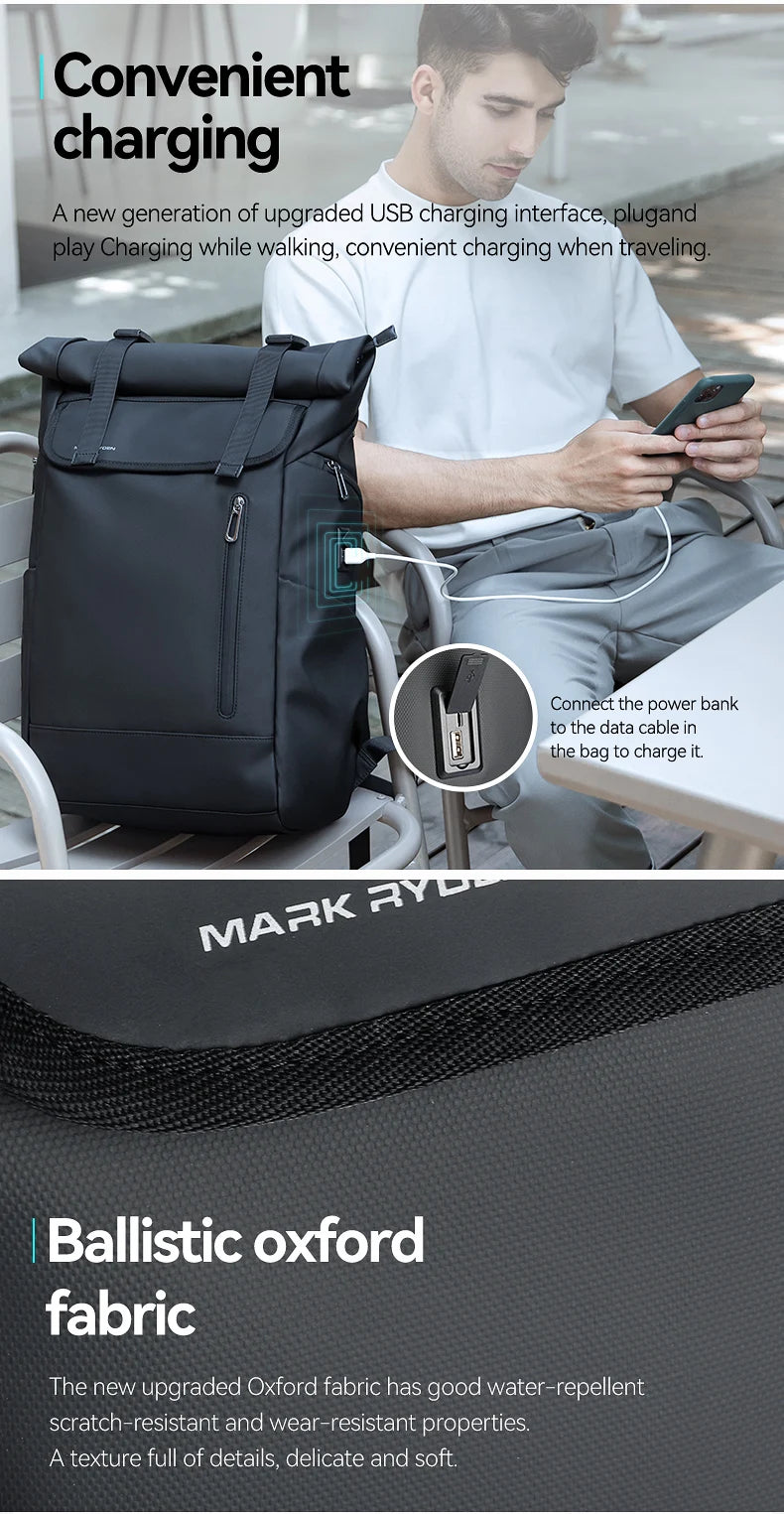 Mark Ryden Andros MR2908 Waterproof Oxford Backpack