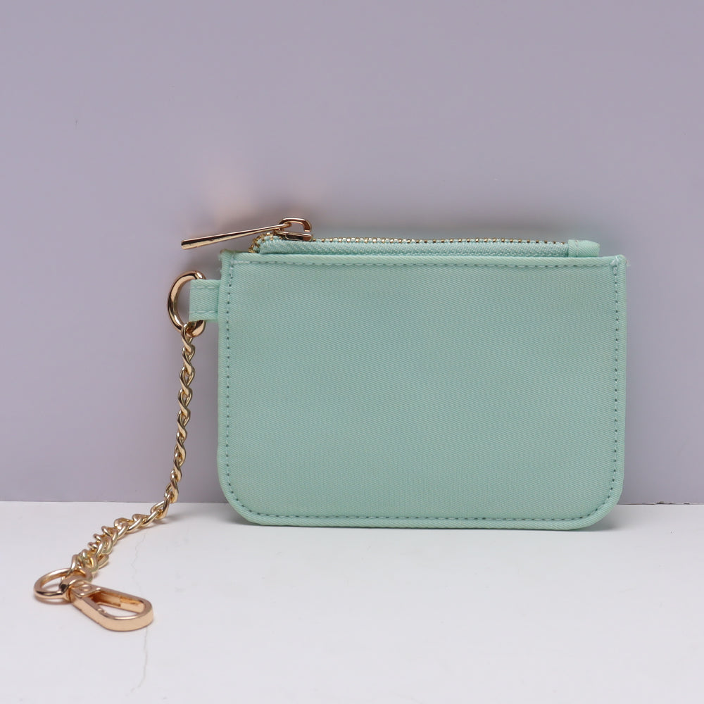Backper Sagitta Mini Nylon Coin Purse & Key Wallet — Mint