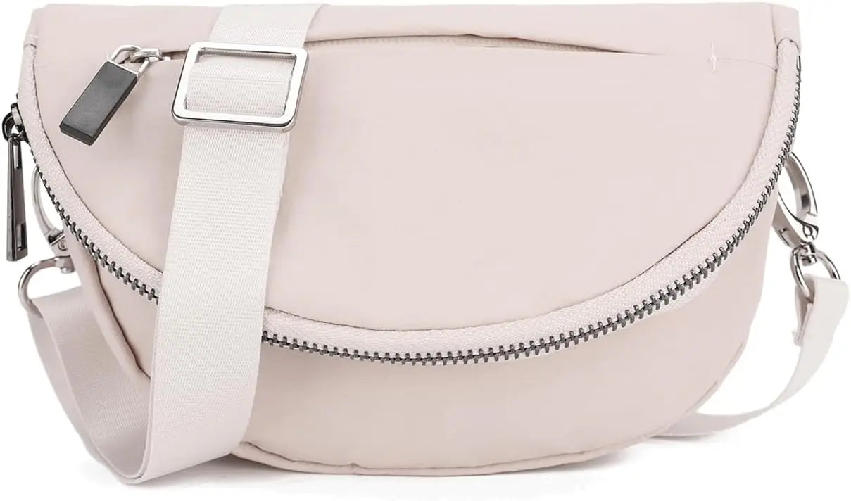 Backper Vulpecula Fruit Print Crossbody — Beige