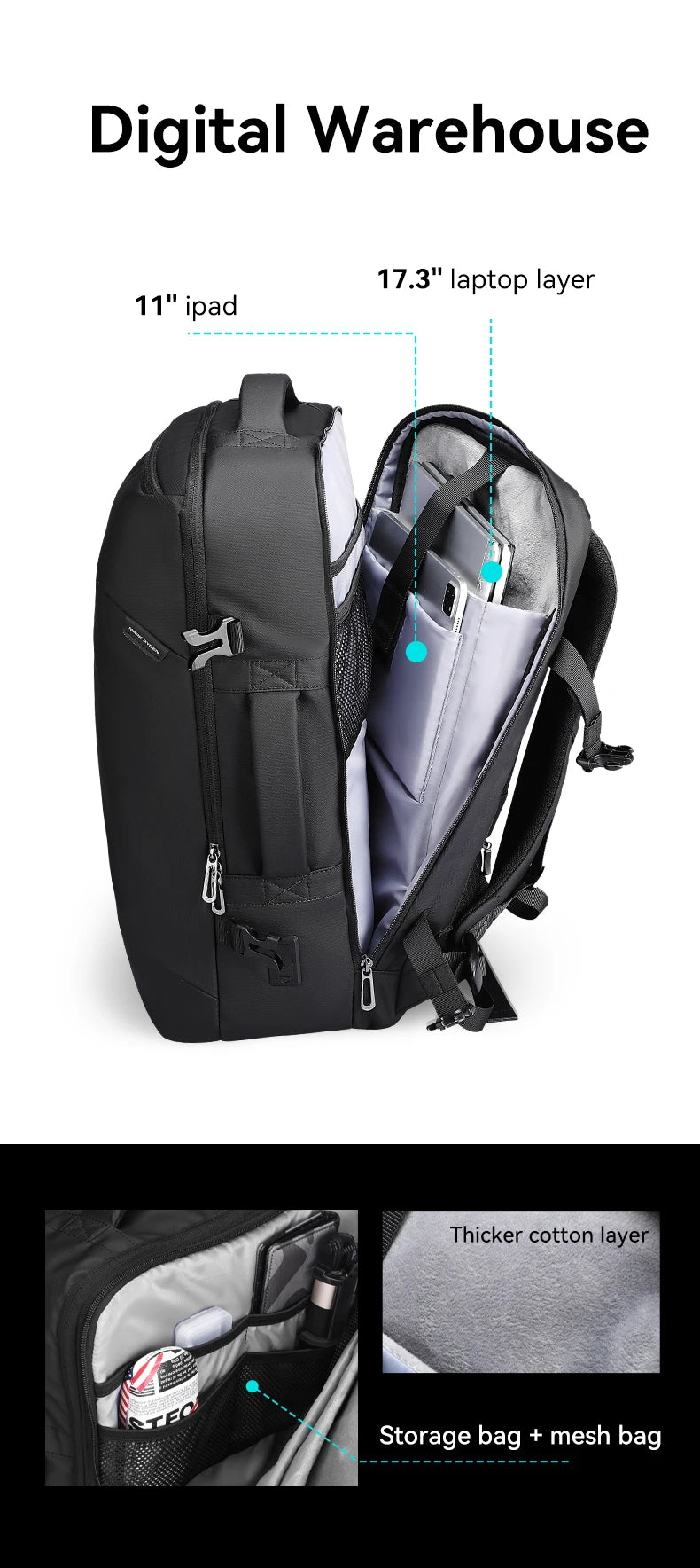 Mark Ryden Specter MR9907 Anti-Theft Oxford Backpack