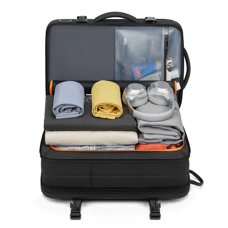 Mingao 241053 Multifunctional USB Travel Laptop Backpack - 2