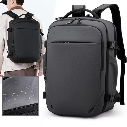 Keman KMBLTX26016 Luxury Business Laptop Backpack - Front View