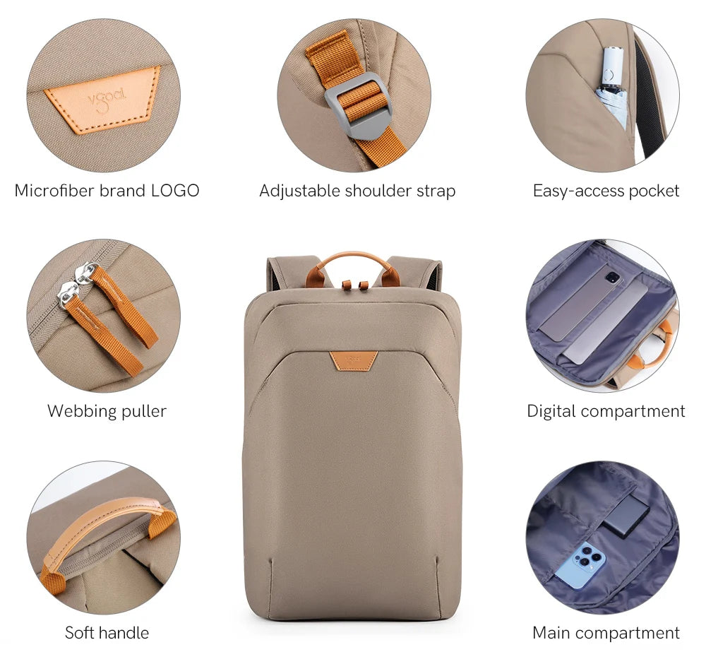 Kingsons K10056W 15.6" Waterproof Business Backpack