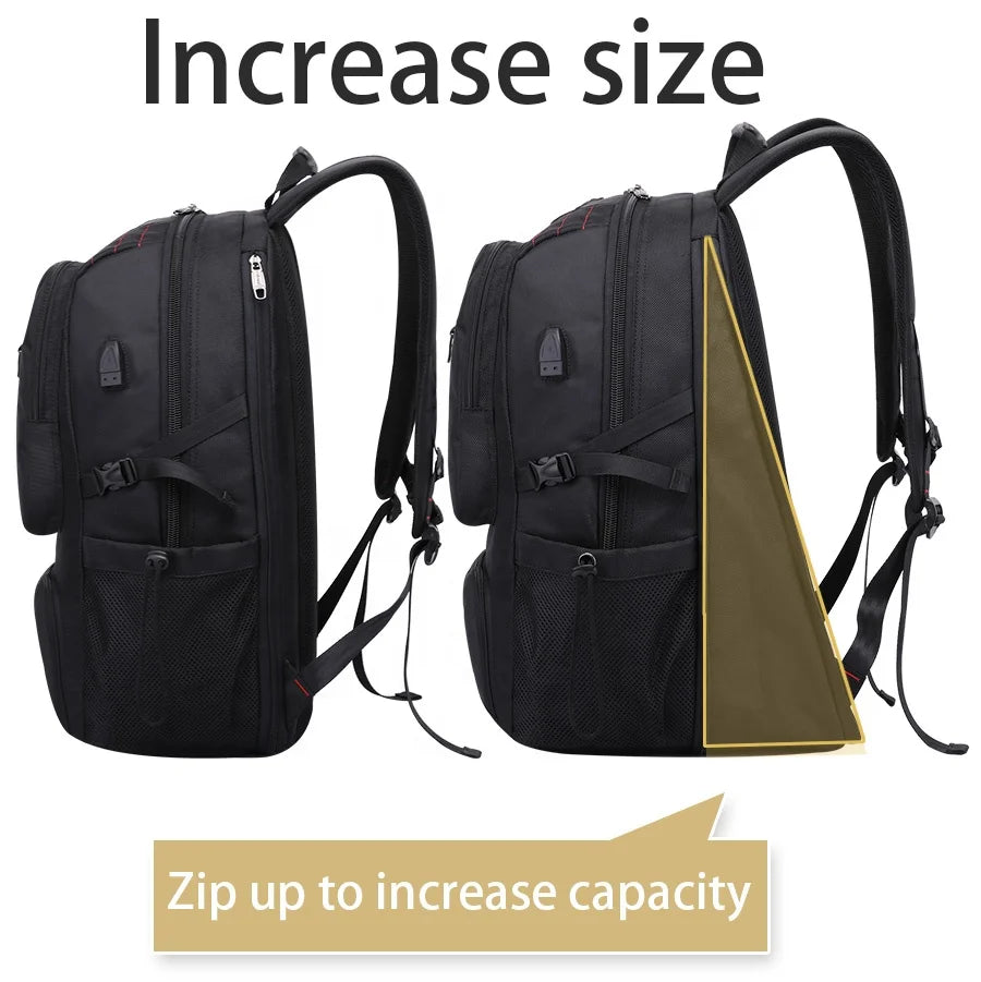 Mingao ML9117 56-77L USB Outdoor Travel Hiking Backpack