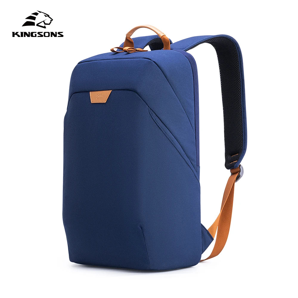 Kingsons unisex waterproof travel backpack — back panel