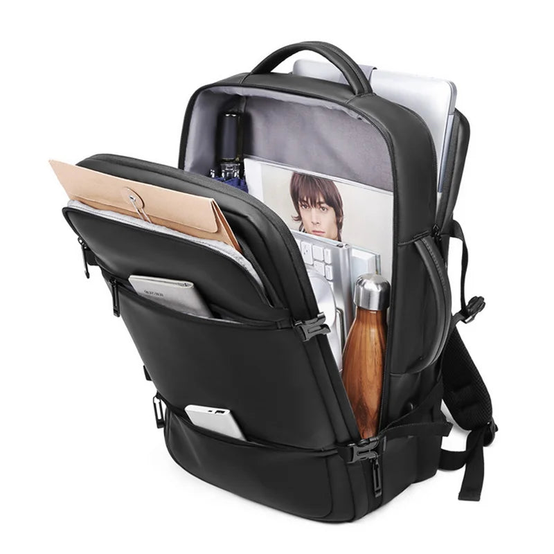 Mingao 2026 Anti-Theft USB Waterproof Business Laptop Backpack