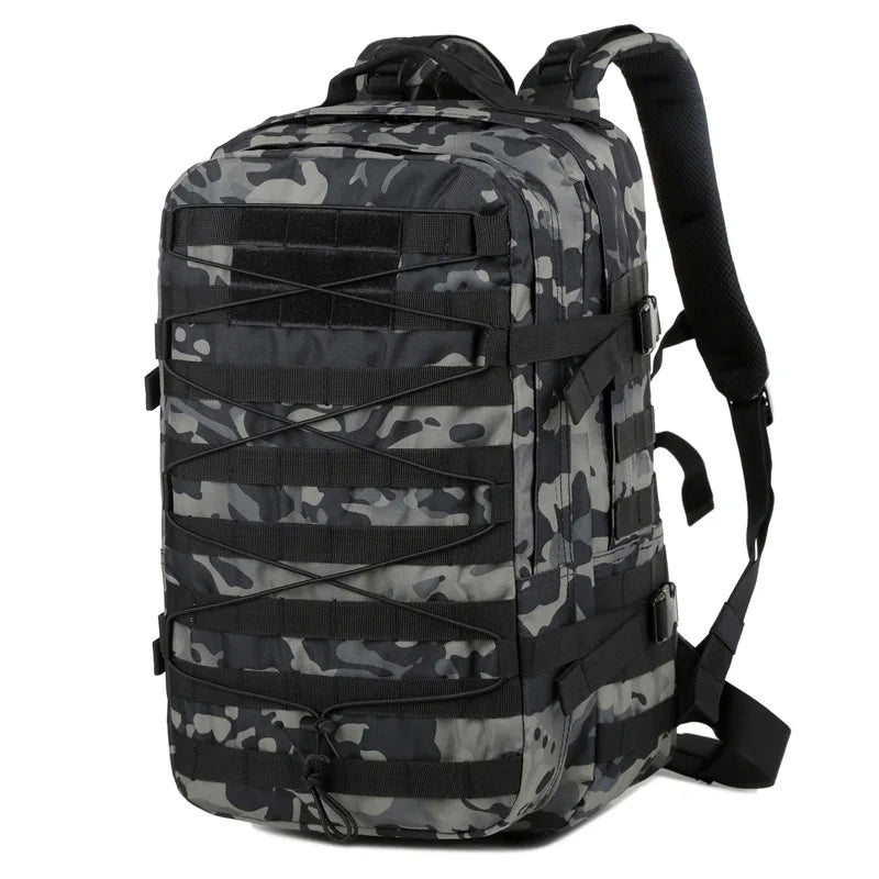Pasithee tactical backpack in scorpion camo