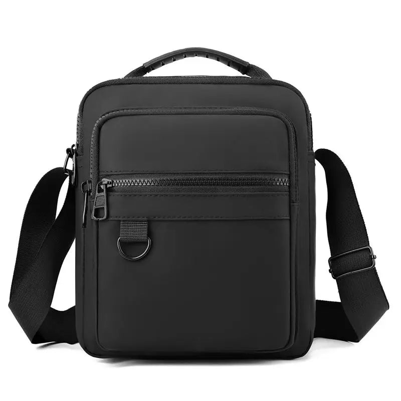 Backper Castor Crossbody Messenger Bag — Black
