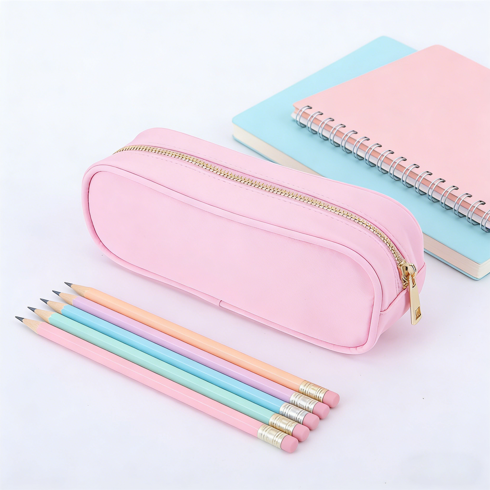 Backper Lynx KM2866 nylon pencil case detail