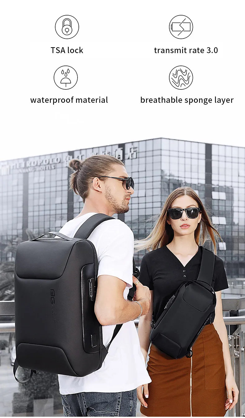 Bange Jade 7216 Anti-Theft Polyester Backpack