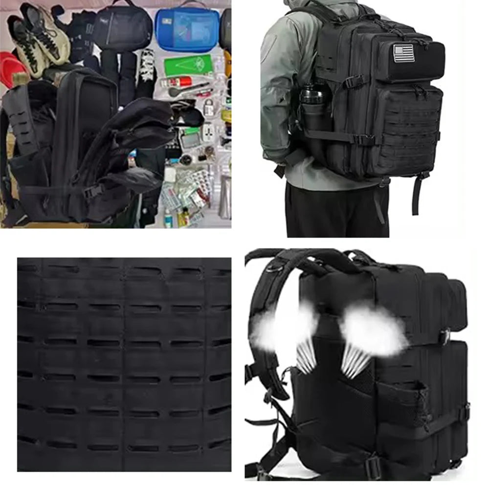 Hong BM-24M360 45L Waterproof MOLLE Tactical Backpack
