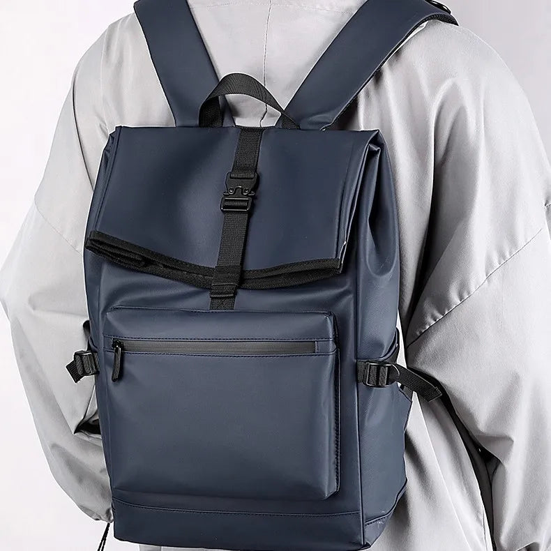 Kalyke flap backpack detail view