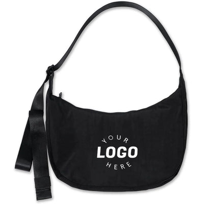 Backper Gemini Crescent Hobo Bag — front view