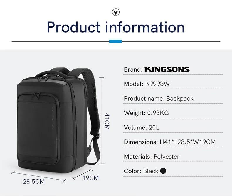 Kingsons K9993W 20L Waterproof Hiking Travel Backpack