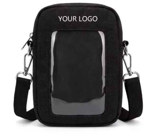 Backper Lacerta Graded Card Crossbody — Black