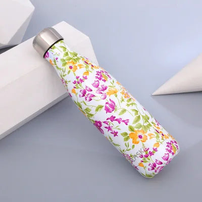 500ml Stainless Steel Vacuum Insulated Flask – Cola Shape Sports Bottle – 10