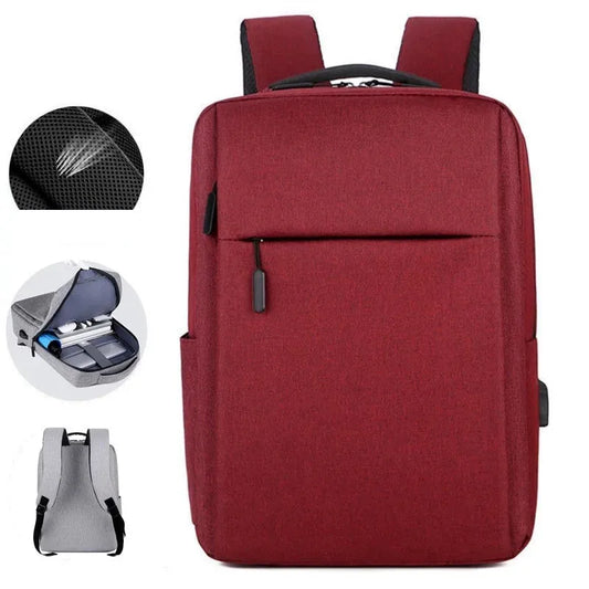 Hegemone laptop backpack interior and colour range