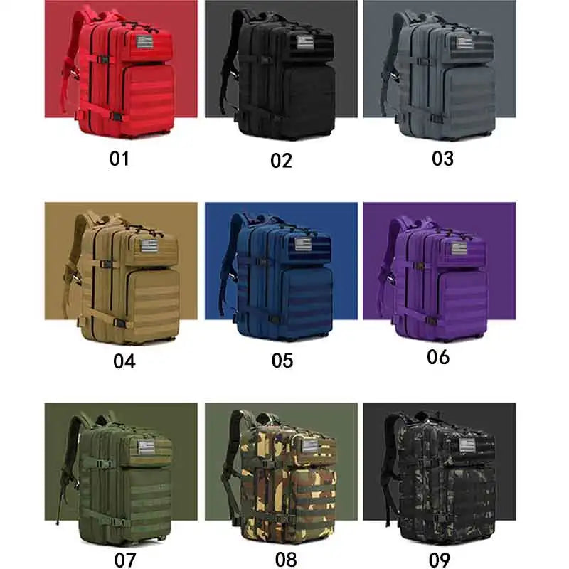 Hong BM-24M683 45L Waterproof Camouflage Tactical Backpack