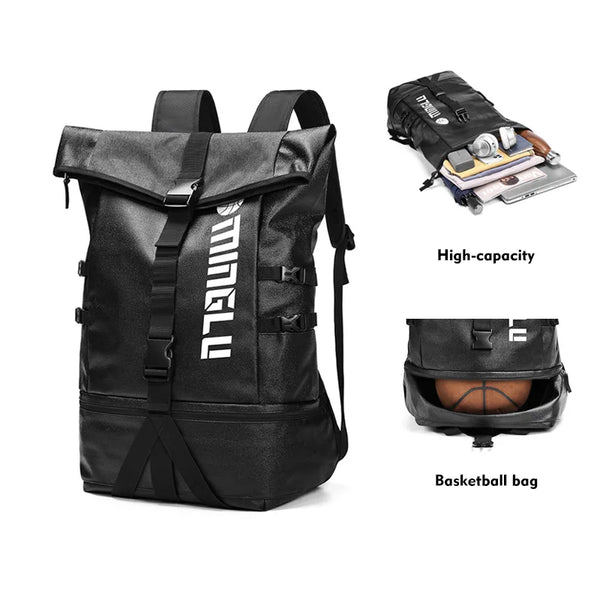 Mingao 1720 Waterproof Sports Ball Equipment Backpack