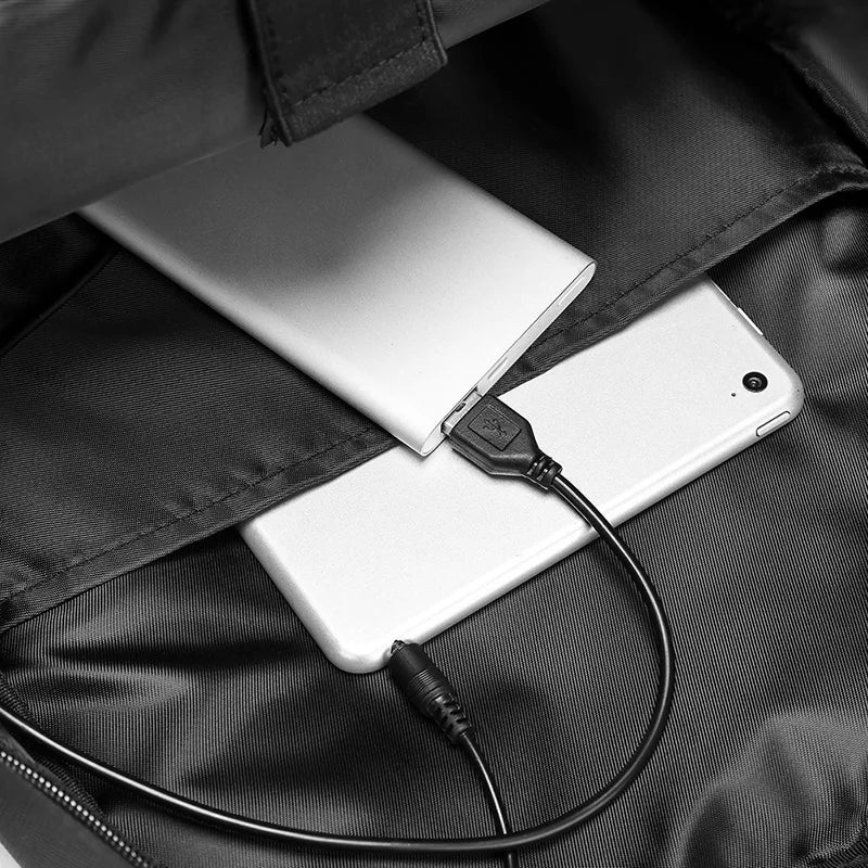 Mingao 1026 USB Waterproof Business Travel Laptop Backpack - detail 4