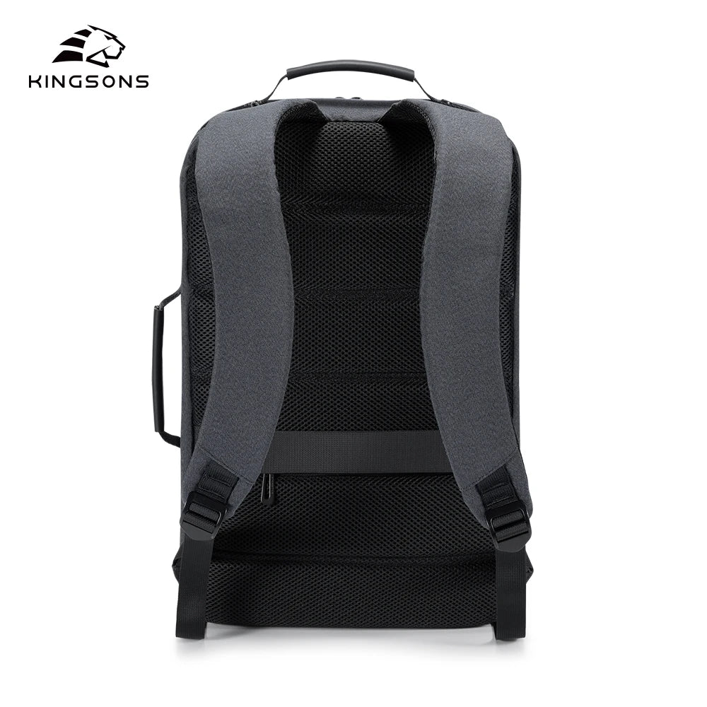 Kingsons waterproof travel backpack — back panel