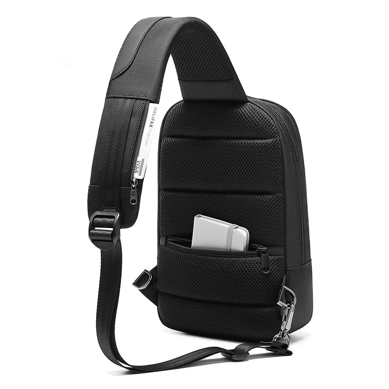 Mingao 1048 USB Waterproof Crossbody Sling Bag