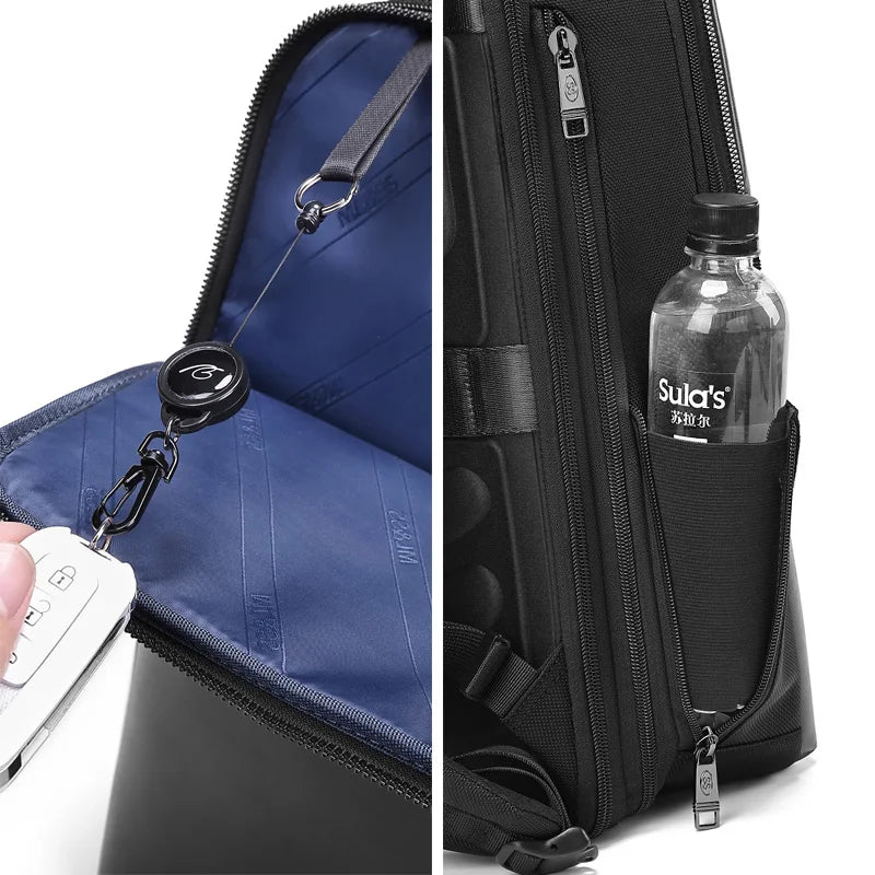 Mingao 231020 USB Anti-Theft Business 15.6 inch Laptop Backpack