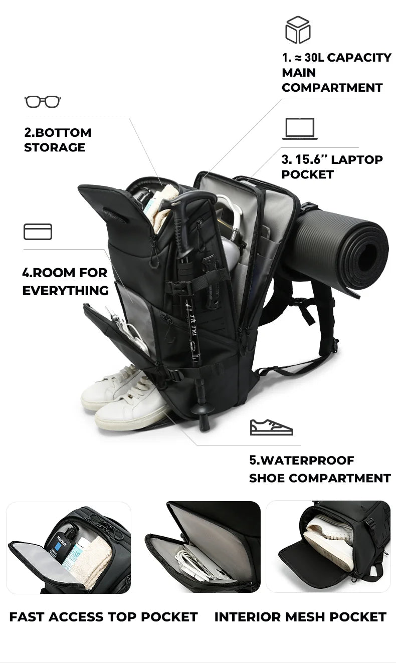 Bange Hercules FW-229 Waterproof Polyester Backpack