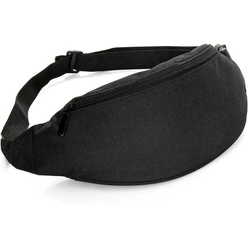 Backper Equuleus Custom Logo Waist Bag — Black