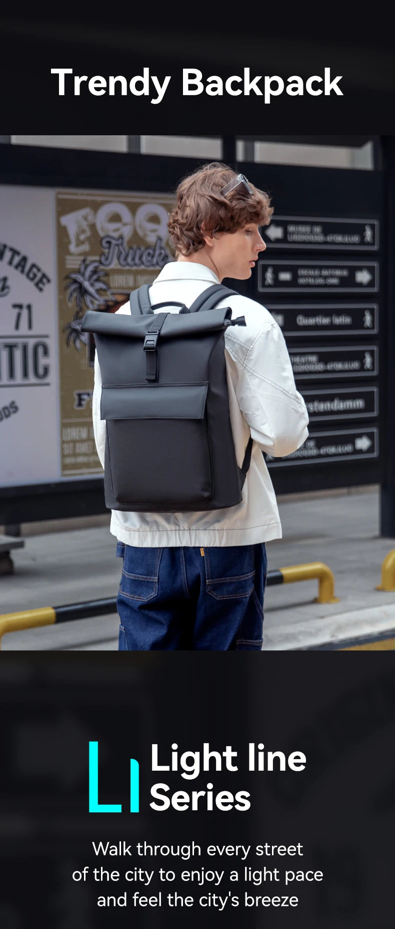 Mark Ryden Meridian MR9366 Anti-Theft Oxford Backpack