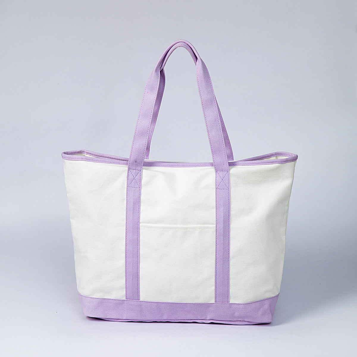 Backper Draco Vintage Canvas Zip Shoulder Bag — Lilac