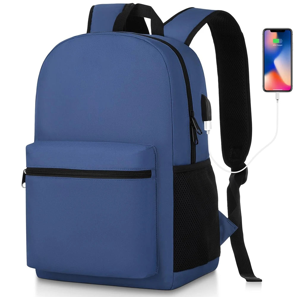 Backper Circinus City Commuter Backpack — Deep Blue