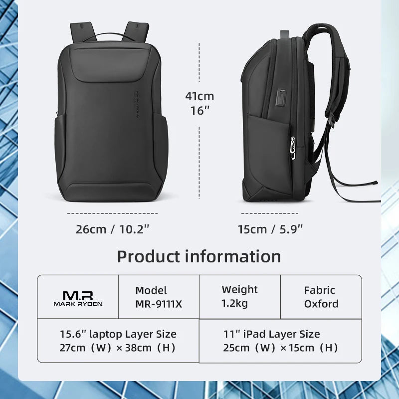 Mark Ryden Triangulum MR9111 Waterproof Oxford Backpack