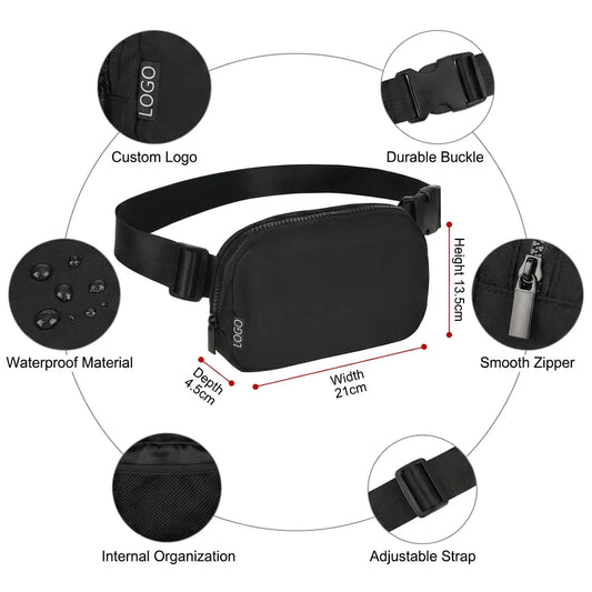 Backper Sextans Cycling Waist Bag — angle view