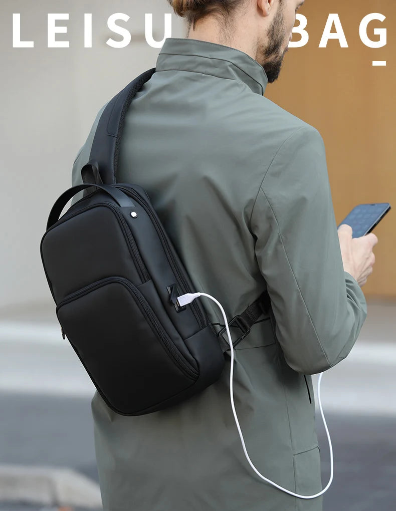 Mingao 1459 Waterproof Outdoor Crossbody Sling Chest Bag - detail 3
