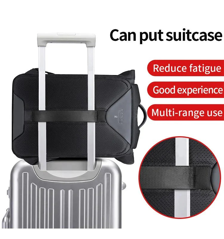 Backper Reef Modern Polyester Backpack — feature detail